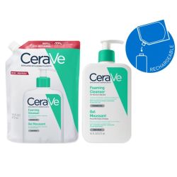 Cerave Gel Moussant Anti-Imperfection Fl Pompe/473Ml+Eco-Recharge/473Ml