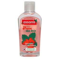 Assanis Gel Hydroalcoolique Fraise Des Bois Fl/80Ml