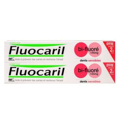 Fluocaril Bi-Fluore 145 Mg Dentifrice Dents Sensibles 2T/75Ml
