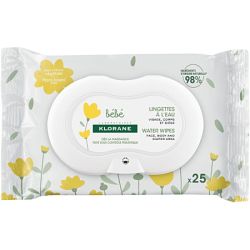 Klorane Bebe Lingette A L'eau Visage Sach/25