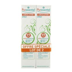 Puressentiel Circulation Spray 17 Huiles Essentielles 2Fl/100Ml
