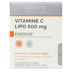 Biocyte Vitamine C A Croquer Cpr A Croquer B/28