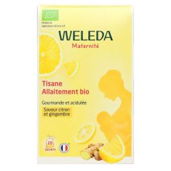 Weleda Tis Allaitement Citron Gingembre Bio 20Sach/2G