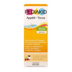 Pediakid Appetit-Tonus Sirop Framboise Fl/125Ml