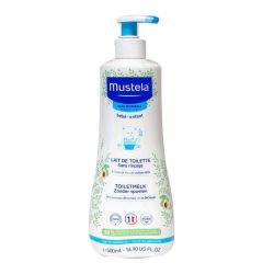 Mustela Bebe Enfant Lait De Toilette Avocat Bio Fl Pompe/500Ml