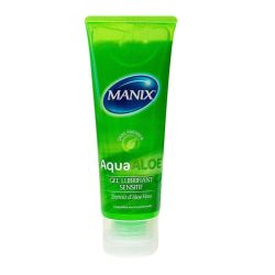 Manix Aqua Gel Aloe Lubrifiant T/80Ml