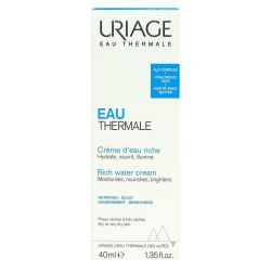 Uriage Eau Thermale Cr D'eau Riche Peau Seche A Tres Seche T/40Ml