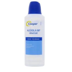 Alcool Denature Cooper 90° Sol Fl/125Ml
