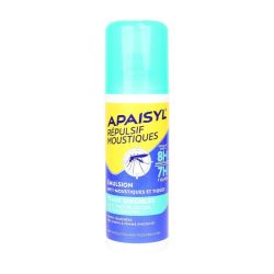 Apaisyl Repulsif Moustiques Emuls Peaux Sensibles Spray/90Ml
