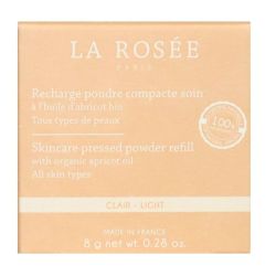 La Rosée Recharge Poudre Compacte Soin 01 Clair 8G