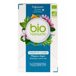 Nutrisante Infusions Bio Tis Confort De La Gorge 20Sach