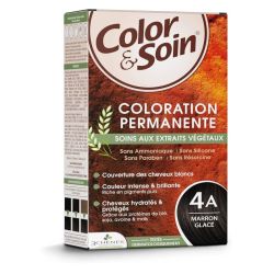 Color&Soin Kit Coloration Permanente 4A Marron Glace