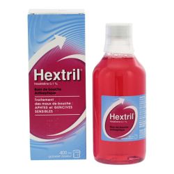 Hextril 0,1 % Bain Bouche Fl/400Ml