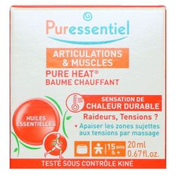 Puressentiel Articulations Et Muscles Bme Pure Heat Chauffant Roll-On/20Ml