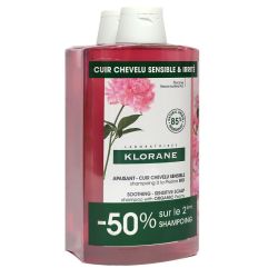 Klorane Capillaire Shampooing Pivoine Bio 2Fl/400Ml