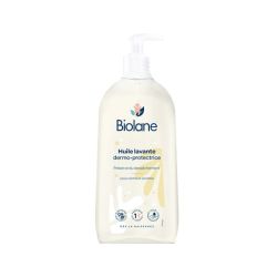 Biolane Expert Pro Huile Lavante Dermo-Protectrice Fl Pompe/500Ml