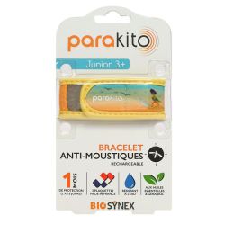 Parakito Junior 2 Bracelet Rechargeable Anti-Moustique Pirates B/2