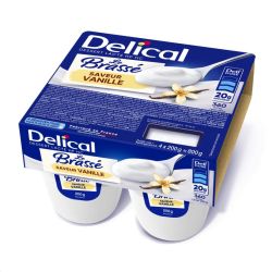 Delical Le Brasse Hp Hc Nutriment Vanille 4Pots/200G