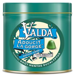 Valda Sans Sucre Gom A Macher Menthe Eucalyptus B/140G