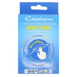 Estipharm Lingette Anti-Buee Microfibre Reutilisable B/1