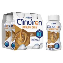 Clinutren Renutryl Booster Nutriment Cafe 4Bouteilles/300Ml