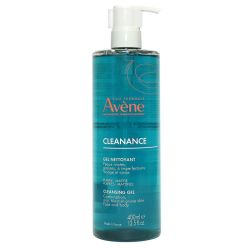 Avene Cleanance Gel Nettoyant Fl Pompe/400Ml