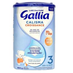Gallia Calisma Croissance Lait Pdre B/800G