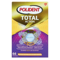 Polident Total Action Cpr Nettoyant Appareil Dentaire B/66