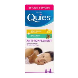 Quies S Bucc Et Nasale Anti-Ronflement Bi Pack Fl/70Ml+Fl/15Ml
