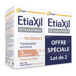 Etiaxil Aisselles Detranspirant Confort + 2Roll-On/15Ml