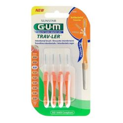 Gum Travler Brossette Inter-Dentaire De Voyage 0,9Mm B/6