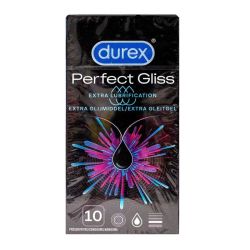 Durex Perfect Gliss Preservatif Lubrifie B/10