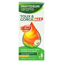 Phytosun Aroms Sirop Toux & Gorge Max Fl/120Ml
