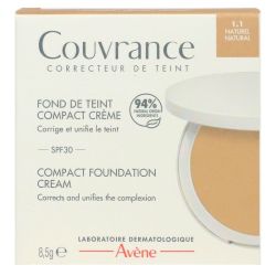 Avene Couvrance Fd Teint Creme Naturel 1.1 Boitier/8,5G