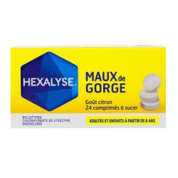 Hexalyse Cpr A Sucer Plq/24