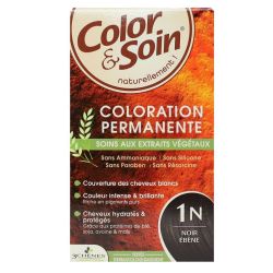 Color&Soin Kit Coloration Permanente 1N Noir Ebene