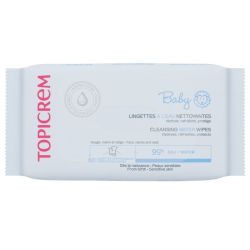 Topicrem Baby Lingette Nettoyante 4Paquets/60