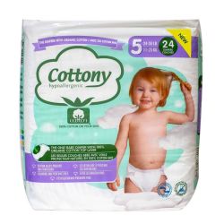Cottony Couche Bebe T5 11-25Kg B/24