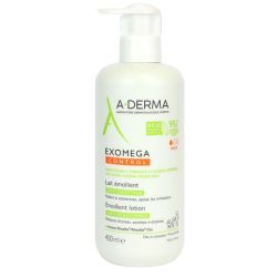 Aderma Exomega Control Lait Emollient Anti-Grattage Fl Pompe/400Ml