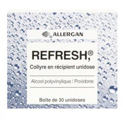 Refresh Collyre Recip Unidose 30Unid/0,4Ml
