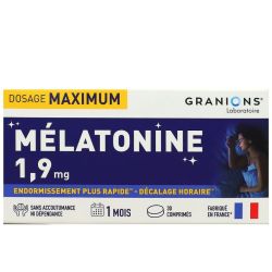 Granions Melatonine 1,9 Mg Cpr B/30