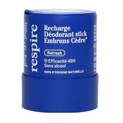 Respire Deodorant Embruns Cedre Stick Rechge/50G