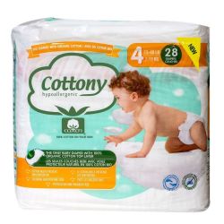 Cottony Couche Bebe T4 7-18Kg B/28