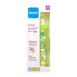 Mam Easy Active Biberon Tetine Debit X Unisexe 2Eme Age Colore 330Ml