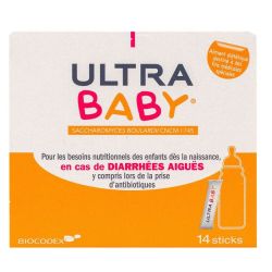 Ultra-Baby Pdr Antidiarrheique 14Sticks/2G