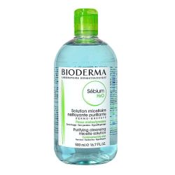 Bioderma Sebium H2O Eau Micellaire Sans Savon Nettoyante Peau Grasse Fl/500Ml