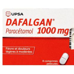 Dafalgan 1000 Mg Cpr Pell Plq/8