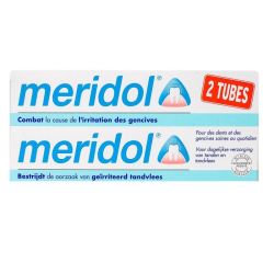 Meridol Protection Gencives Pate Dentifrice Anti-Plaque 2T/75Ml