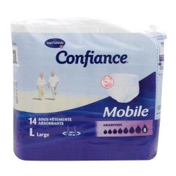 Confiance Mobile Slip 8G Absorbant Jetable Tl Sach/14