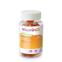Vitamin'22 Gomme Immunite Cerise B/60